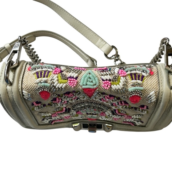 Rebecca Minkoff Small Love Beaded Cross Body Bag Purse - Picture 5 of 12